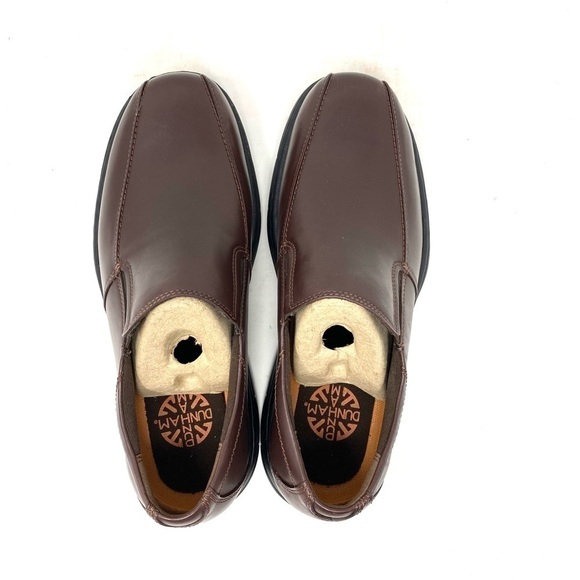 Dunham Blair Brown Leather Slip On - Picture 6 of 7